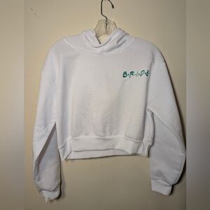 Bride Bachelorette "Friends" Themed Cropped Sweatshirt